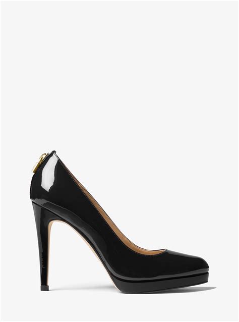 michael michael kors antoinette patent leather pump|Antoinette Patent Leather Pump .